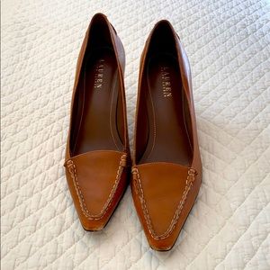 Lauren Ralph Lauren Leather Pumps